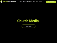 Tablet Screenshot of faithnetwork.com